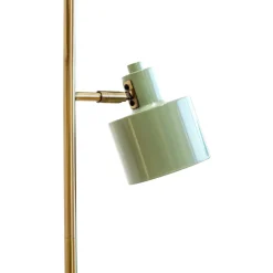 Dyberg Larsen Ocean vloerlamp, olijf, hoogte 160 cm, metaal