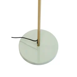 Dyberg Larsen Ocean vloerlamp, olijf, hoogte 160 cm, metaal