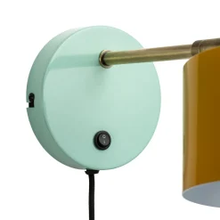 Dyberg Larsen Ocean wandlamp curry messing