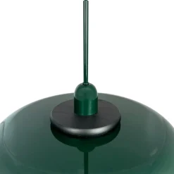 Dyberg Larsen Planet hanglamp, donkergroen, Ø 40 cm, metaal