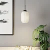 DYBERG LARSEN Riflet glazen hanglamp, Ø 14 cm