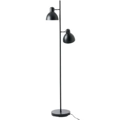 Dyberg Larsen Skagen 2 vloerlamp 2-lamps zwart