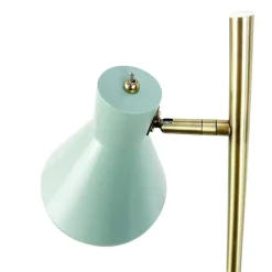 Dyberg Larsen Sleep vloerlamp, mintgroen, hoogte 165 cm, staal