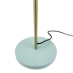 Dyberg Larsen Sleep vloerlamp, mintgroen, hoogte 165 cm, staal