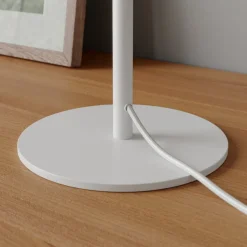 Dyberg Larsen Stockholm tafellamp E14, 43 cm wit