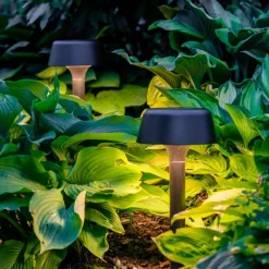 Dyberg Larsen Valencia padlamp op zonne-energie, zwart