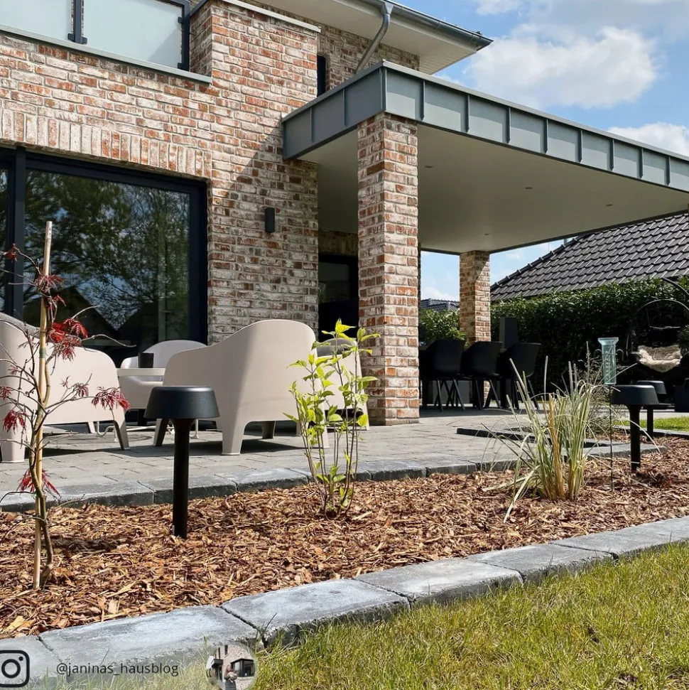 Dyberg Larsen Valencia padlamp op zonne-energie, zwart