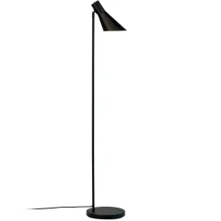 Dyberg Larsen vloerlamp DL12, zwart, hoogte 139 cm, metaal
