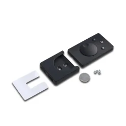 Dynamische afstandsbediening, zwart, dimmer CCT wandhouder