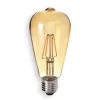 E27 4W 825 LED ballonlamp goud, helder