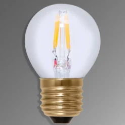 E27 3W 922 LED druppellamp in kooldraad look