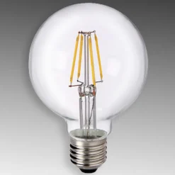 E27 6W 827 LED globe G80 helder