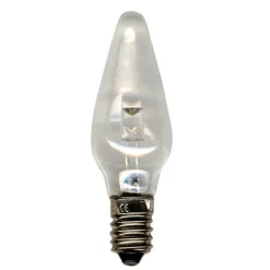 E10 0,2W 10-55V LED reservelampen per 3, helder