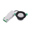Eco R 68 LED inbouwspot, chroom, Ø 9 cm, metaal, IP65 CCT