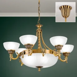 Edele kroonluchter NOAM, 75 cm