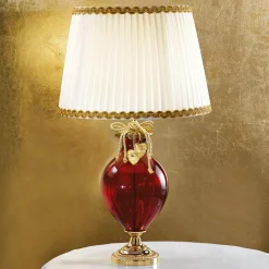 Edele Muranoglas tafellamp Ella