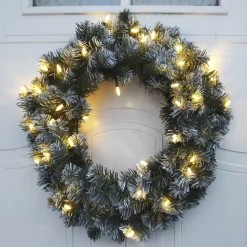 Edmonton krans met 30 LEDs, 50 cm