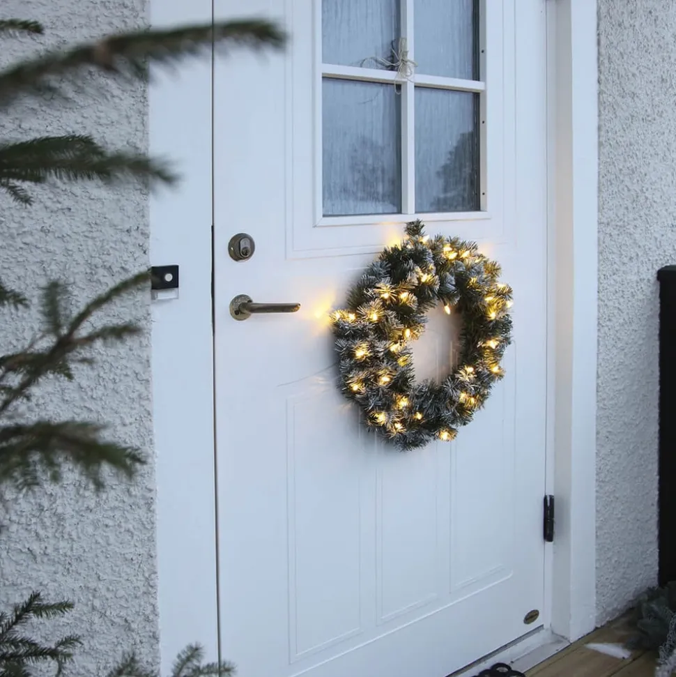 Edmonton krans met 30 LEDs, 50 cm