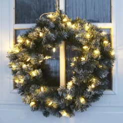 Edmonton krans met 30 LEDs, 50 cm