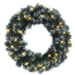 Edmonton krans met 30 LEDs, 50 cm