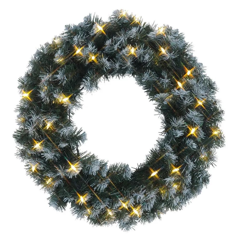 Edmonton krans met 30 LEDs, 50 cm