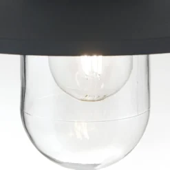 Edward buiten hanglamp, antraciet, Ø 27,5 cm, aluminium