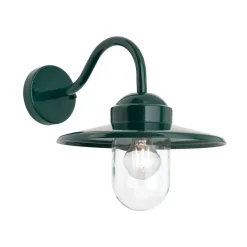 Edward buitenwandlamp in vintage stijl donkergroen
