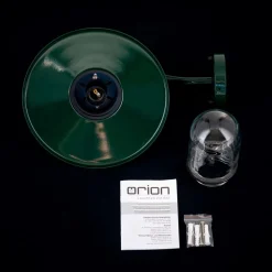 Edward buitenwandlamp in vintage stijl donkergroen