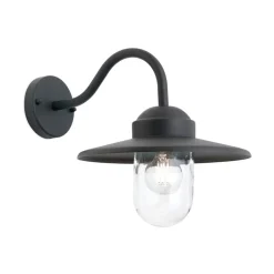 Edward buitenwandlamp in vintage stijl antraciet