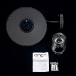 Edward buitenwandlamp in vintage stijl antraciet