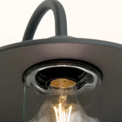 Edward buitenwandlamp in vintage stijl antraciet