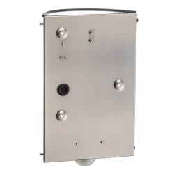 Eenvoudige buitenwandlamp Marco 3, met sensor