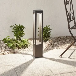 Effectieve LED wegenlamp Agra donkergrijs