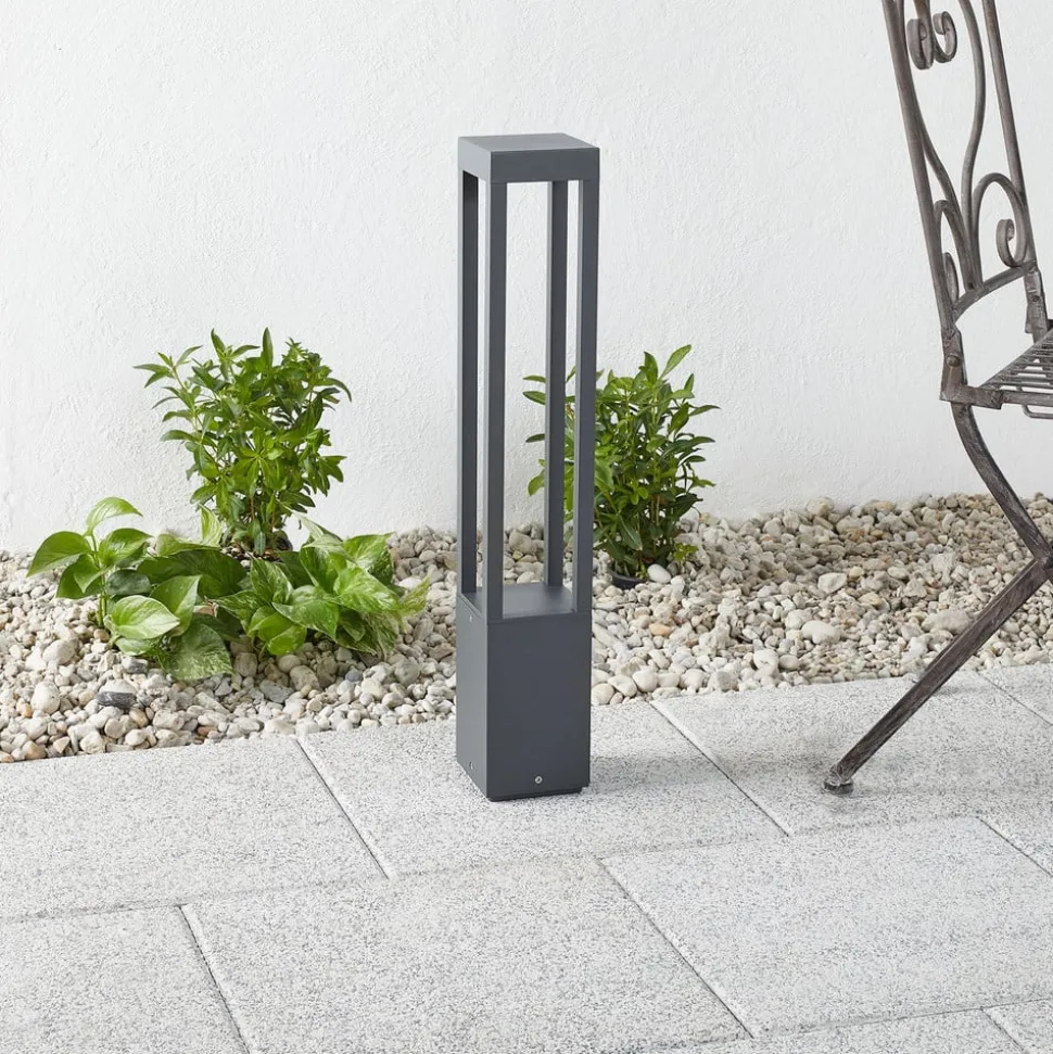 Effectieve LED wegenlamp Agra donkergrijs