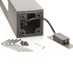 Effectieve LED wegenlamp Agra donkergrijs