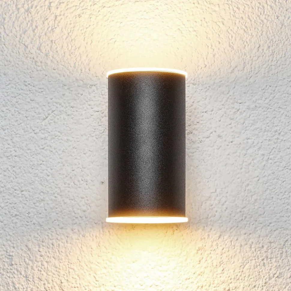 Effectvolle LED-buitenwandlamp Morena