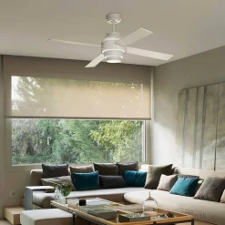 Efficiënte plafondventilator Disc met LED