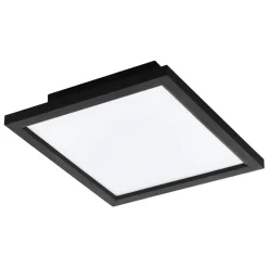 EGLO connect CCT plafondlamp 30x30cm zwart