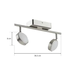 EGLO connect Corropoli-C LED plafondspot, 2lamps