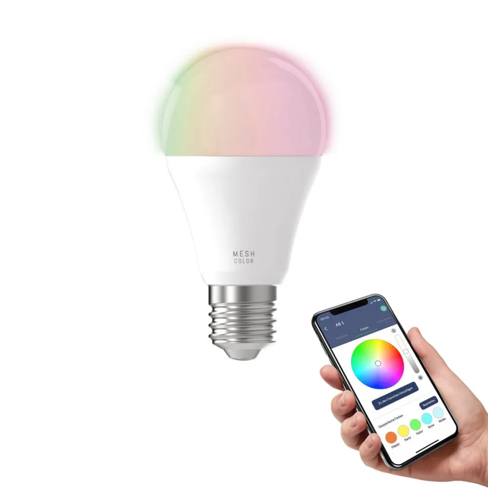 EGLO connect E27 A60 LED lamp 9W 806lm RGBW