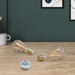 EGLO connect E27 ST64 lamp 5,5W 500lm 2200K 2st