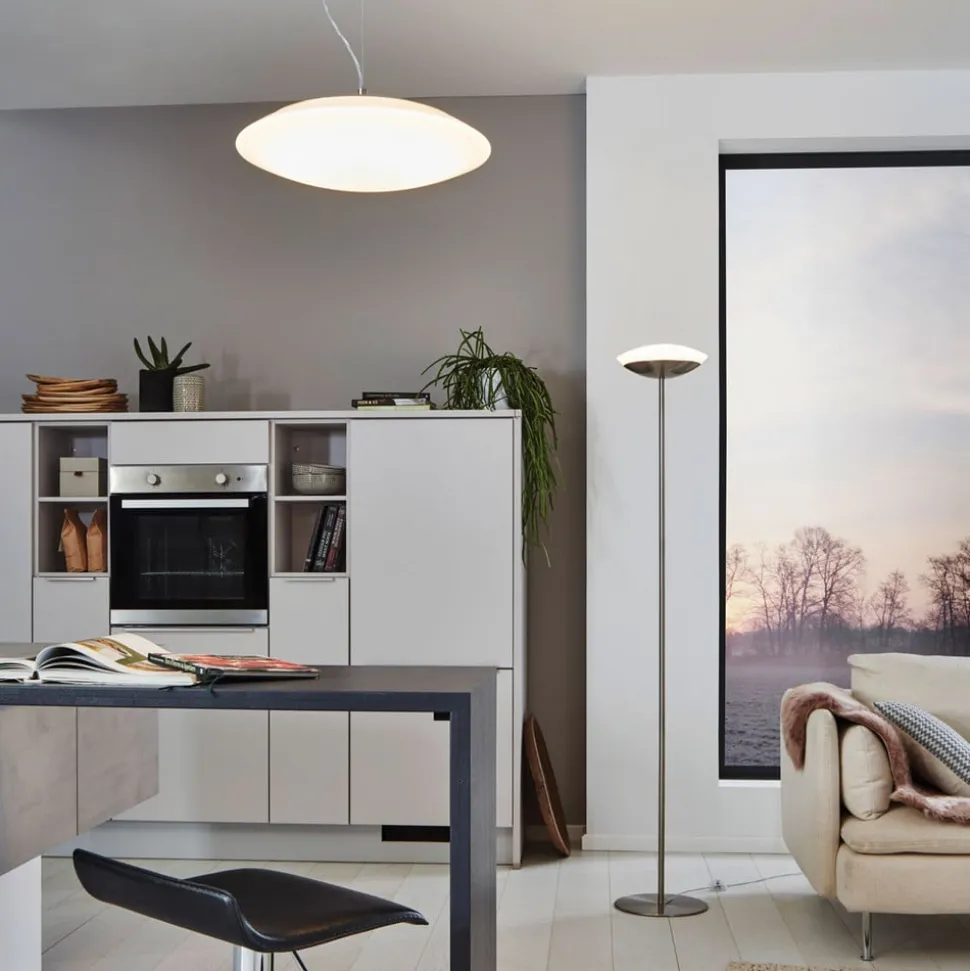 EGLO connect Frattina-C LED uplighter vloerlamp