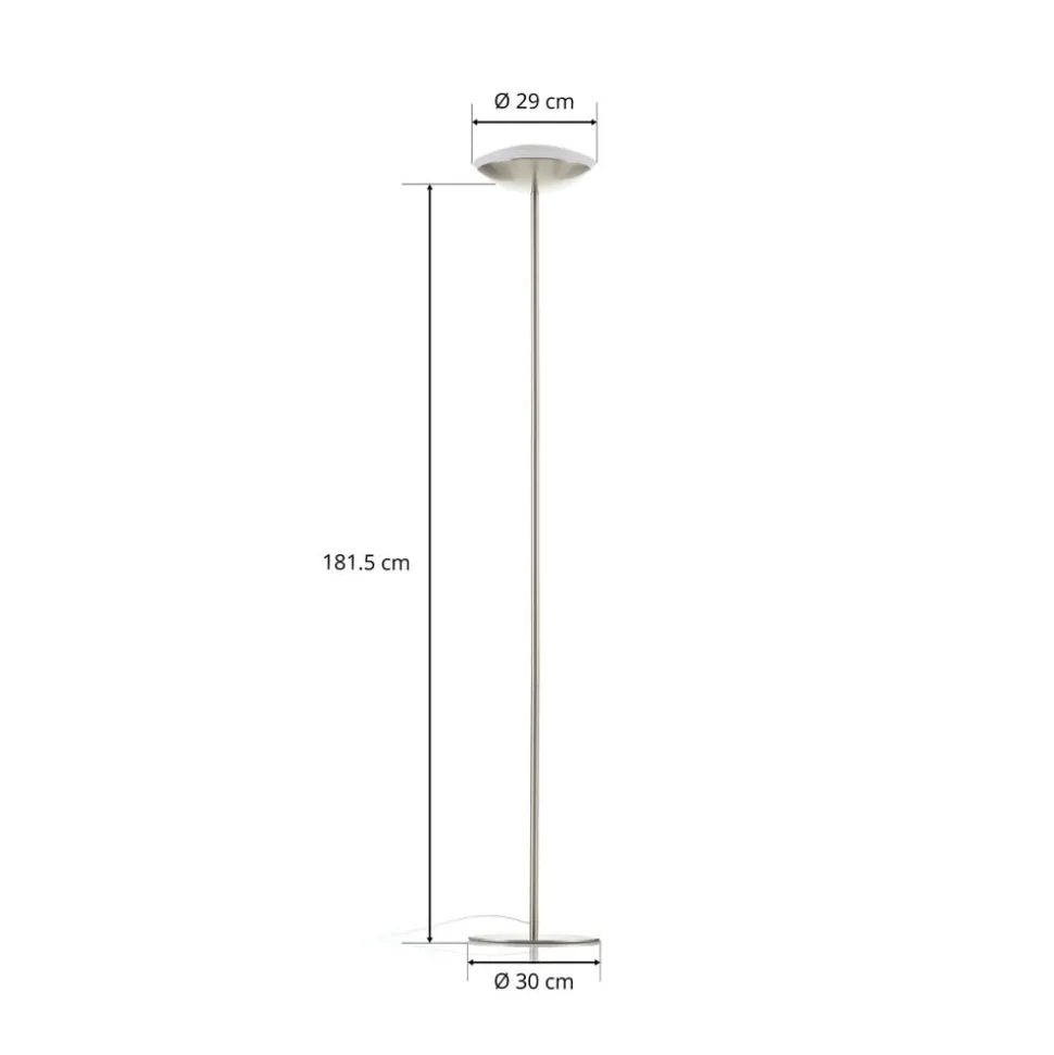 EGLO connect Frattina-C LED uplighter vloerlamp
