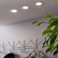 EGLO connect Fueva-C inbouwspot 3 x 3W RGBW nikkel