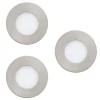 EGLO connect Fueva-C LED inbouwspot 8,6cm, set van 3