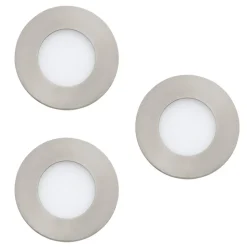 EGLO connect Fueva-C LED inbouwspot 8,6cm, set van 3