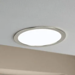 EGLO connect Fueva-Z inbouwlamp 21,6cm nikkel