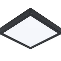 EGLO connect Fueva-Z plafondlamp 21x21cm zwart