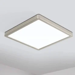 EGLO connect Fueva-Z plafondlamp 28x28cm nikkel