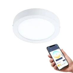 EGLO connect Fueva-Z plafondlamp, Ø 21cm wit